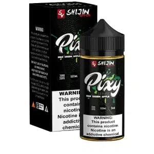 Shijin Pixy Sour Green Apple Vape e-Liquid 100mL
