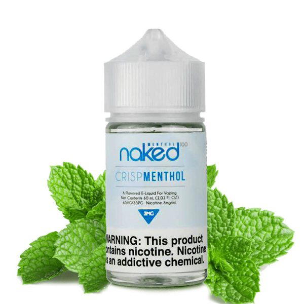 Naked 100 Crisp Menthol Vape e-Liquid 100mL 60mL