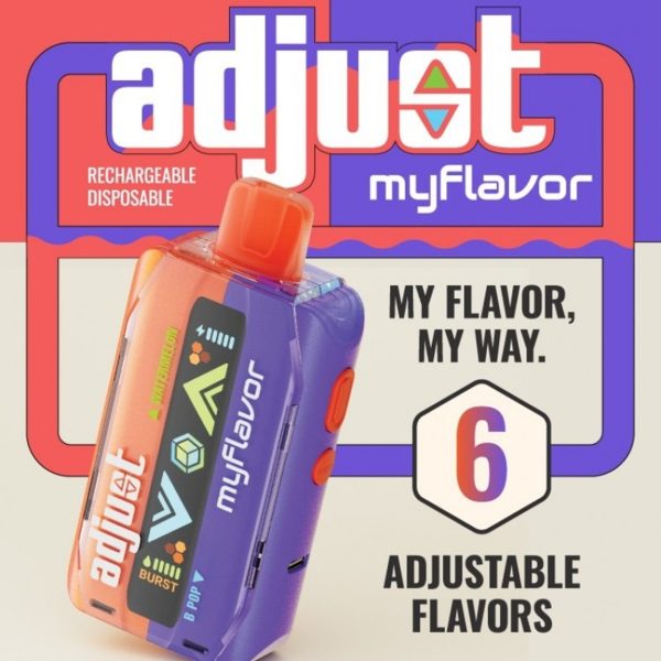 Adjust My Flavor Disposable Vape 40,000 Puff