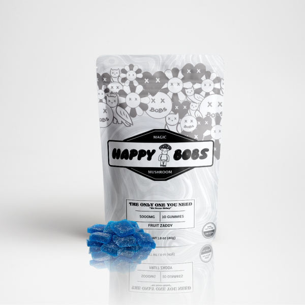 Happy Bobs Fruit Zaddy Gummies (10 count Pouch)