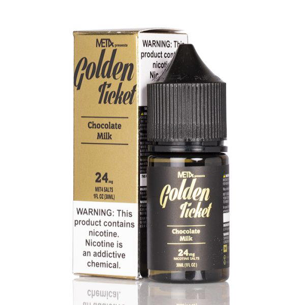 Met4 SALT Golden Ticket Vape e-Liquid 30mL