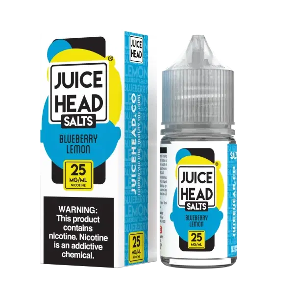 Juice Head SALTS Blueberry Lemon Vape e-Liquid 30mL