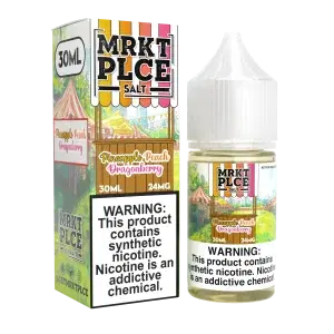 MRKT PLCE Salt Pineapple Peach Dragonberry Vape e-Liquid 30mL