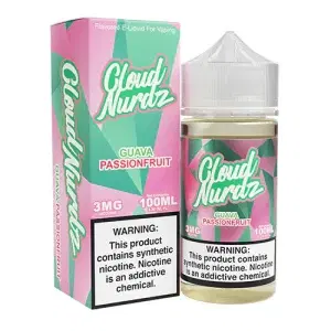 Cloud Nurdz Guava Passionfruit Vape e-Liquid 100mL