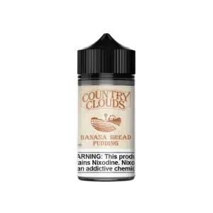 Country Clouds Banana Bread Pudding Vape e-Liquid 100mL