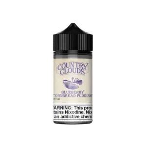 Country Clouds Blueberry Cornbread Pudding Vape e-Liquid 100mL
