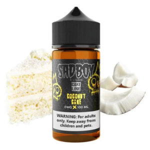 SadBoy Coconut Cake Vape e-Liquid 100mL