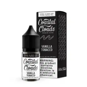 Coastal Clouds Salts Vanilla Tobacco e-Liquid 30mL