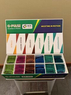 Geek Bar G-Pulse 180pc Nicotine Pouch Variety Box 6mg